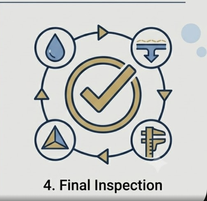Final Inspection Pedestal Tiles